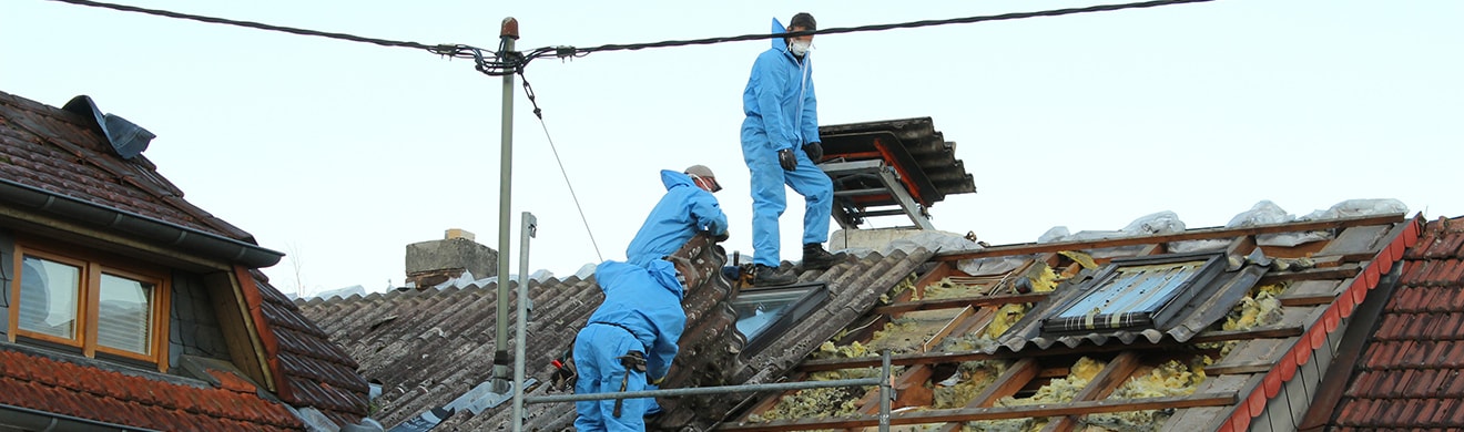 Asbest Dachsanierung in Gießen durch professionelle Dachdecker